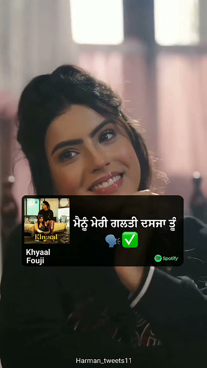 khyaal - Fouji Song Status l Foju New Song Status l New Punjabi Song Status l