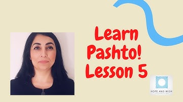 PASHTO CONVERSATIONAL 5: Learn Pashto Beginner conversational