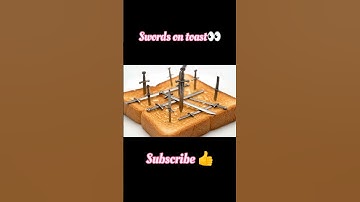 "Spreading Swords on Toast 😵 | Unreal ASMR Sounds!" #veo3 #indiavlog #viralvideo #asmr