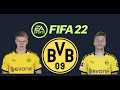 FIFA 22 Borussia Dortmund Ratings !!!! Including Erling Haaland and Jude Bellingham