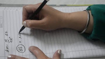 Moment of Inertia - Lecture 3 (MI of a Disc)