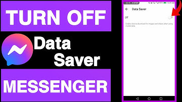 How to turn on data saver on messenger||How to disable messenger data saver||Unique tech 55
