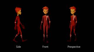 Basic Walk Cycle - Rig utilized here Stewart from Animation Mentor