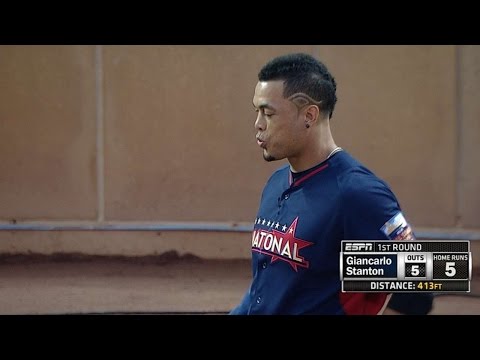 Stanton hits six, including 510-foot blast