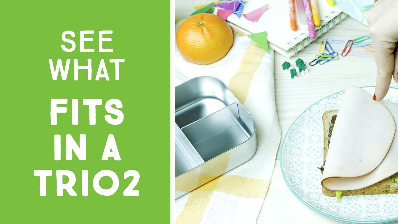 LunchBots Trio 2 Stainless Steel Food Container