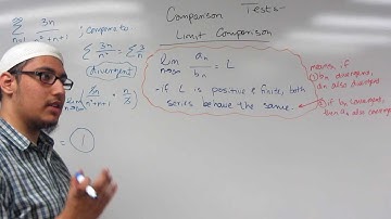 Calc II: Comparison Tests- Limit Comparison