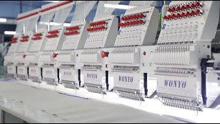 alibaba verified supplier-wonyo 8 heads computerized embroidery machine