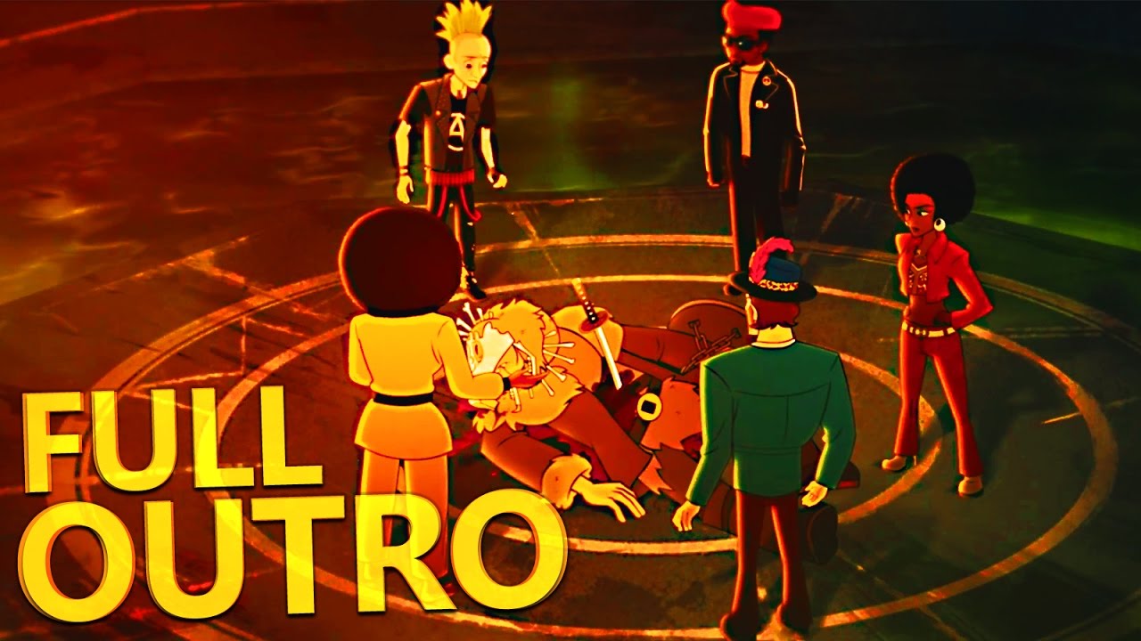 FULL SHAOLIN SHUFFLE EASTER EGG END CUTSCENE / OUTRO CINEMATIC ENDING