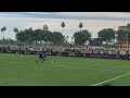 MLS Next All-Star Game U17 Denton Guy Williams Playing for the Gray passed and assisted his teammate