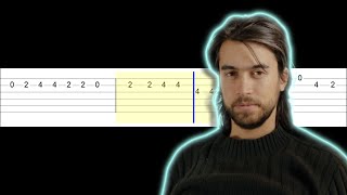 Alex G - pretend (Easy Guitar Tabs Tutorial)