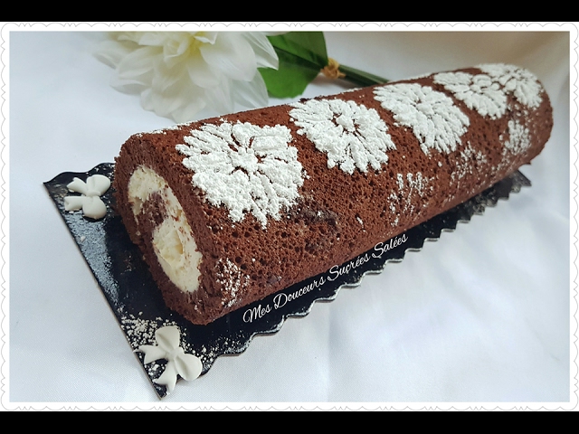 Gâteau roulé au chocolat vachement bon Elle & Vire - Recettes de tous les  jours - Elle & Vire