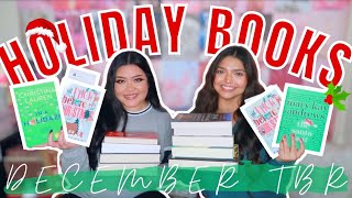 HOLIDAY BOOK RECOMMENDATIONS | DECEMBER TBR | ALL THE BOOKS WE WANT TO READ IN DECEMBER