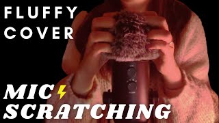 ASMR - FAST AND AGGRESSIVE SCRATCHING massage | FLUFFY cover  INTENSE Sounds | Full NO TALKING