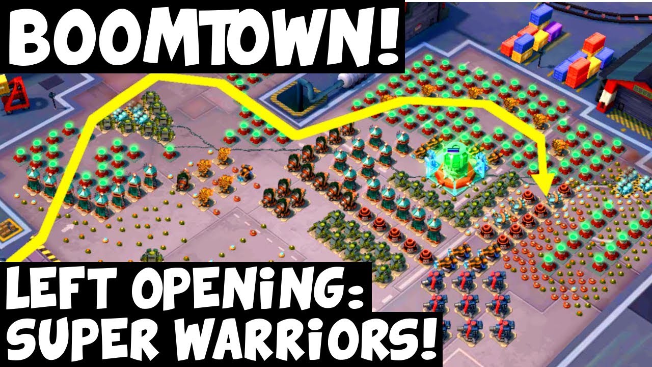 Boomtown: Left Opening with Scooka + Super Warriors! ✦ Boom Beach
