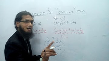 Continuous function in Topological Spaces