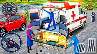 Animals Rescue Ambulance Driver Simulator - Emergency Doctor Robot 3D - AndroidGamePlay screenshot 4