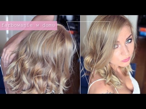 FARBOWANIE WŁOSÓW W DOMU moja technika ✿ chłodny naturalny blond Koleston 9/16 ✿ ThePinkRook