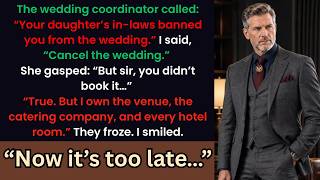 “CANCEL THE WEDDING!” My Daughter’s In-Laws Banned Me—They Had No Idea What I Owned…