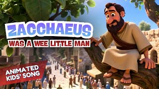 Famous Zacchaeus Bible Song for Kids | Wee Little Man | Animated Sunday School Song Net Worth