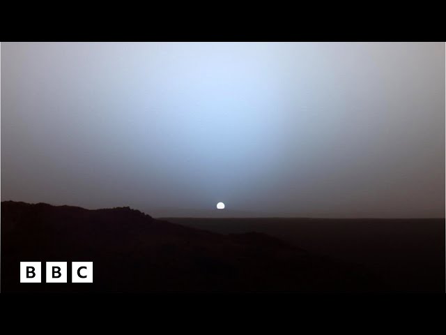 Why sunsets on Mars are tinted blue | BBC Global class=