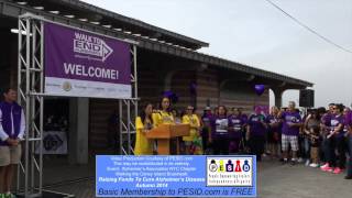 Alzheimer's Association NYC Coney Island Brooklyn NY Walk Fall 2014, Video Courtesy of PESID.com