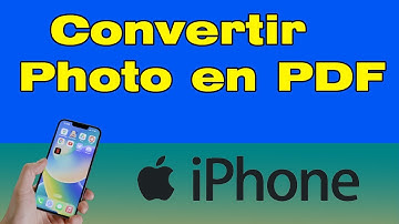 Comment transformer une photo en PDF sur iPhone