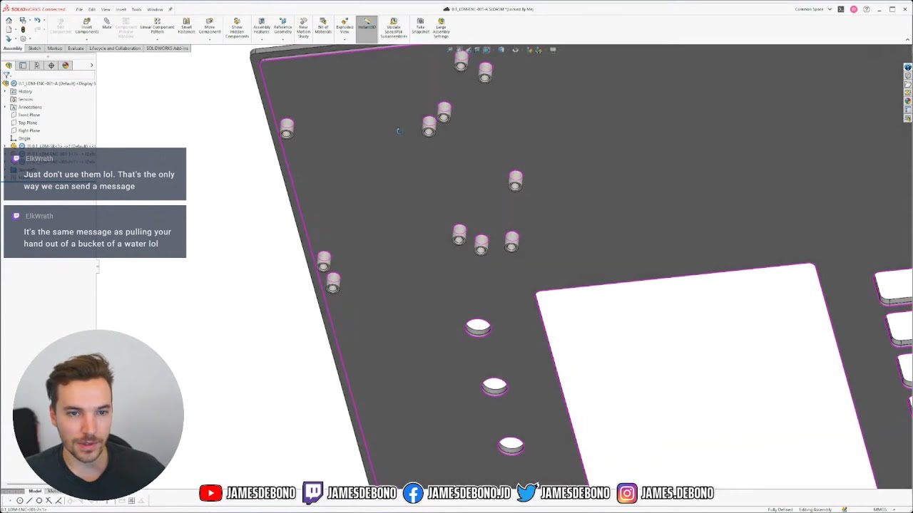 Live Drum Machine - Mechanical Design Stream | #19