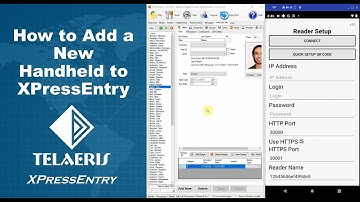 XPressEntry - How to Add a Handheld to XPressEntry
