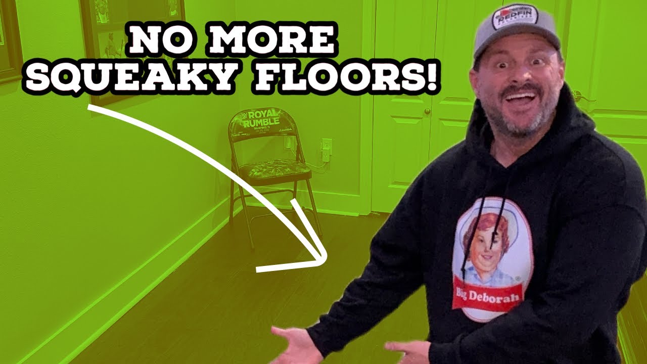 Shhh... No More Squeaky Floors! - YouTube