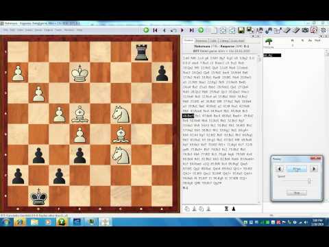 Nakamura vs. Kasparov chess