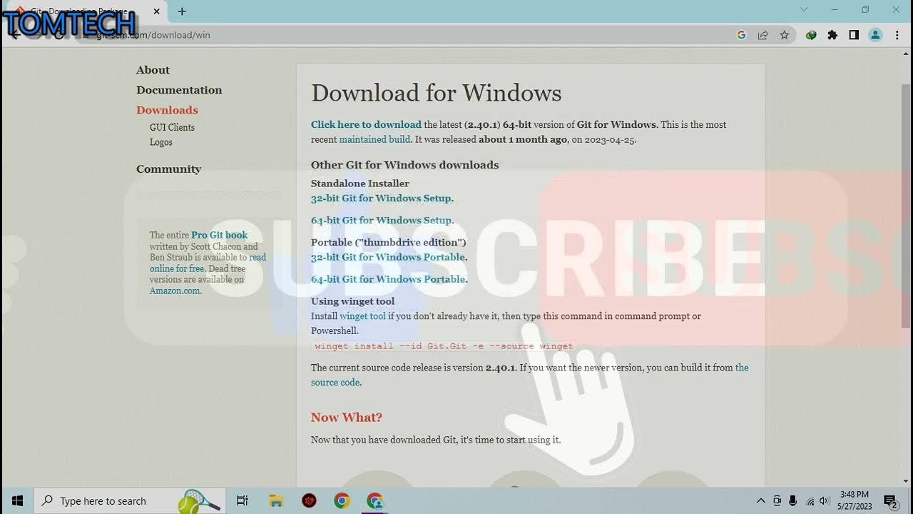 Download git for windows download gitbash for windows youtube