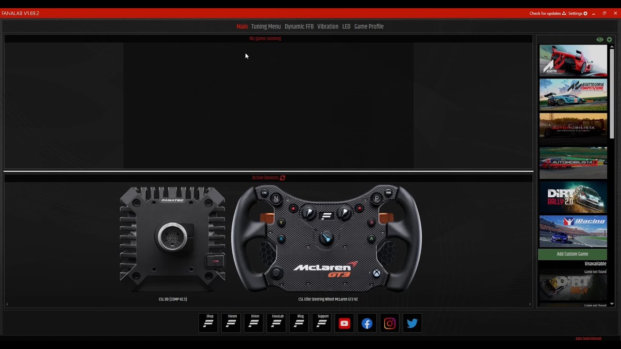 Fanalab First Install And Basic Setup CSL DD YouTube