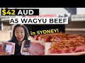 $42 JAPANESE A5 WAGYU BEEF in AUSTRALIA! Kobe Beef Yakiniku at Home (Sydney Vlog)  - 悉尼純日本A5和牛牛扒