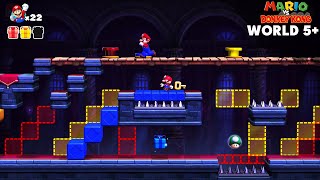 Mario VS Donkey Kong - World 5+ - Spooky House Plus (100% Walkthrough)