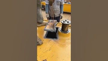 Broken Excavator Boom Restoration!