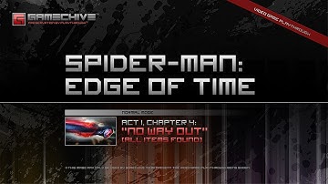 Spider-Man: Edge of Time (PS3) Gamechive (Chapter 4: No Way Out) [Normal]