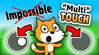 Impossible "Multi-Touch" Joysticks!!! 👉📱👈 Mobile Friendly Scratch Coding Tutorial