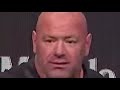 Dana White gets spooked.