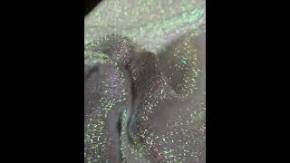 Mermaid Iridescent Gradient Mesh Fabric | DIY Stage Fashion Handmade Textured Material