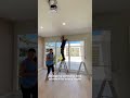 ✨ Hanging Curtains – Project 12 Transformation Continues 🏡 | Renovation Progress #Shorts