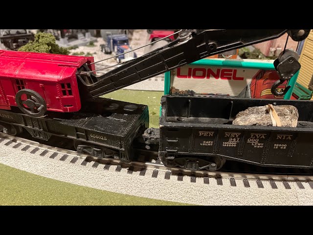 Let's Restring the Hook of a Classic Lionel Crane Car 