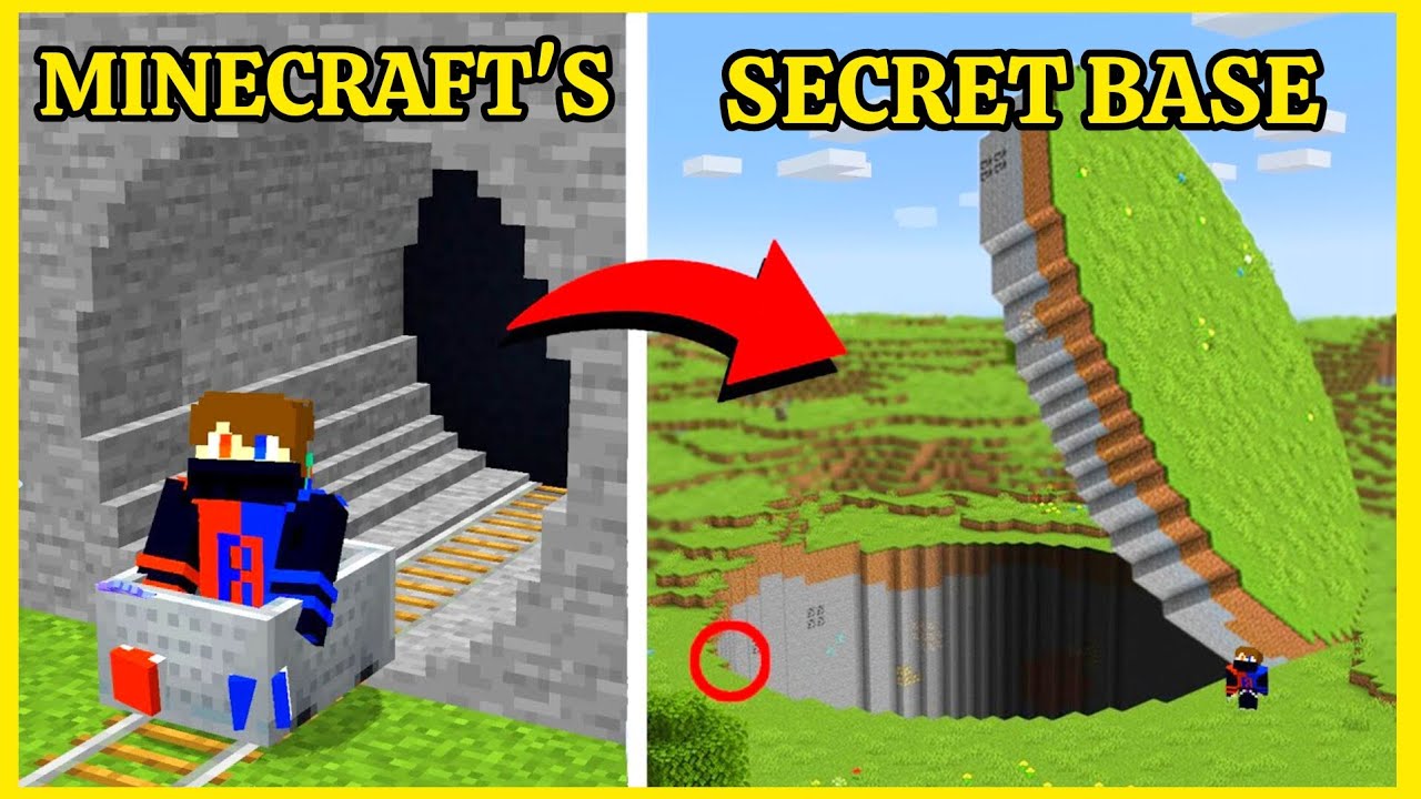 most secret base in minecraft !!!! - YouTube