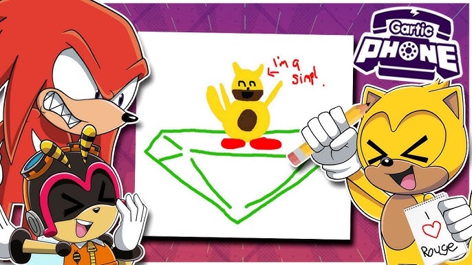 Sonic e a verdade do Tails - Desenho de redreen - Gartic