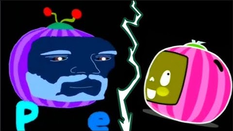 Pewdiepie Cocomelon Animation Logo Compilation With Simple Effects Edge Glow Neon 3 Negative Color