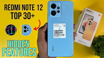Redmi Note 12 4G Top 30+++ Hidden Features | Redmi Note 12 Tips & Tricks | Redmi Note 12 4G