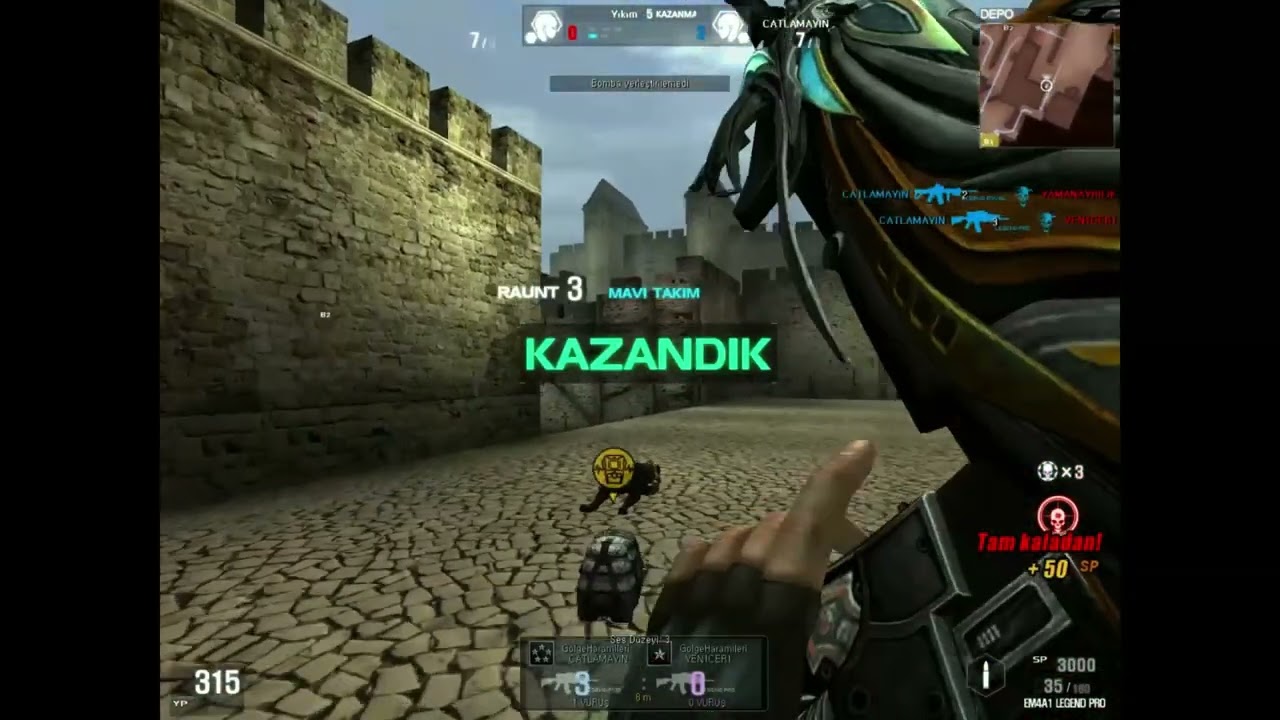 CATLAMAYIN WOLFTEAM VURUŞ KESİTLERİ