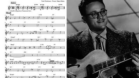 Toots Thielemans - Bluesette Transcription