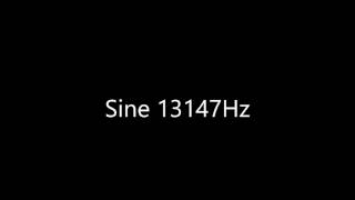 Sine 13147Hz Audio Only