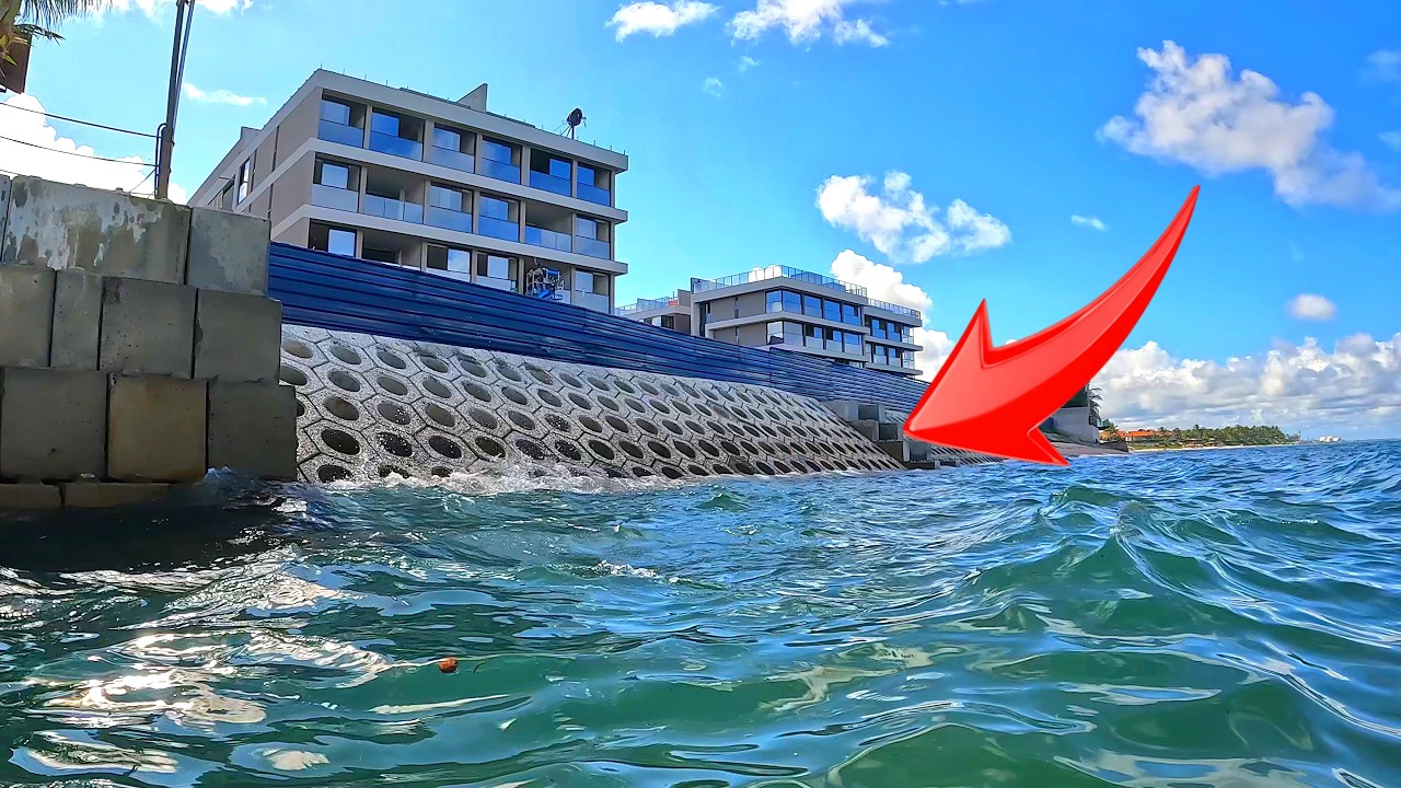 AVANÇO DO MAR PRAIA DE MURO ALTO MARÉ CHEIA PORTO DE GALINHAS MÊS ABRIL 2025
