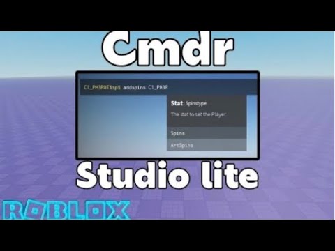 How to make a cmdr like grow a garden in studio lite